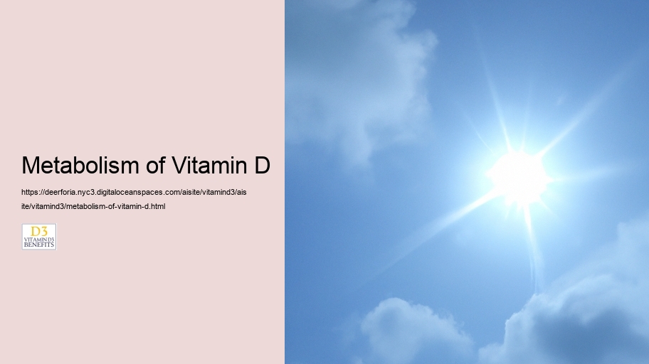 Metabolism of Vitamin D