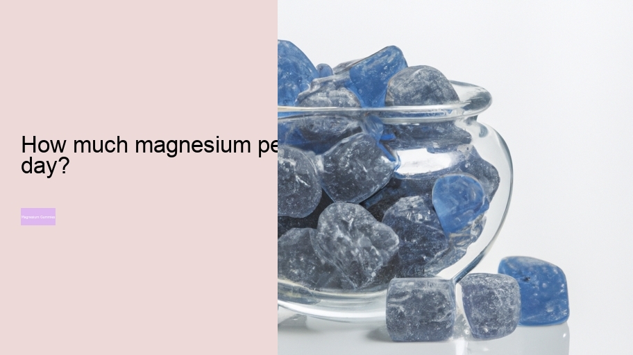 How much magnesium per day?