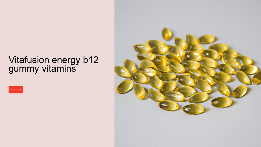 vitafusion energy b12 gummy vitamins