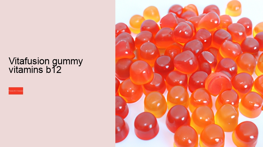 vitafusion gummy vitamins b12