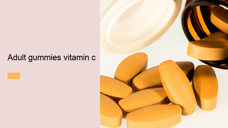 adult gummies vitamin c