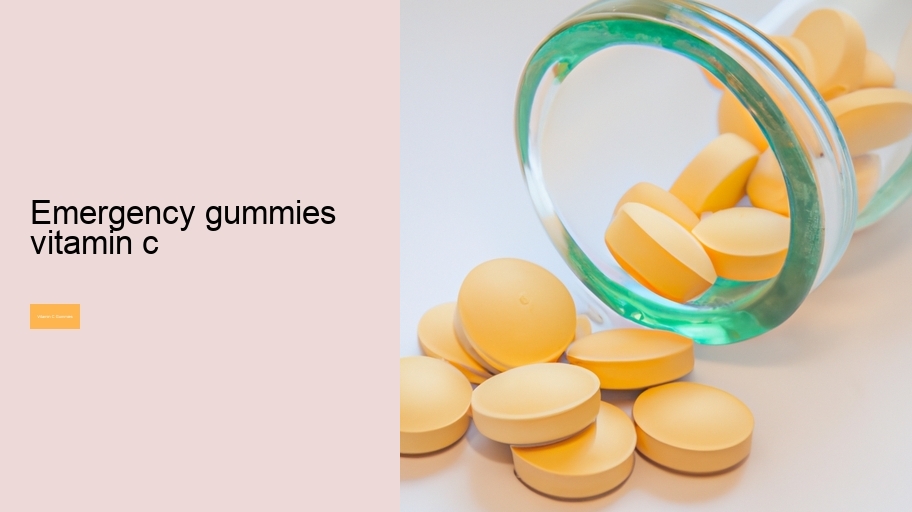 emergency gummies vitamin c