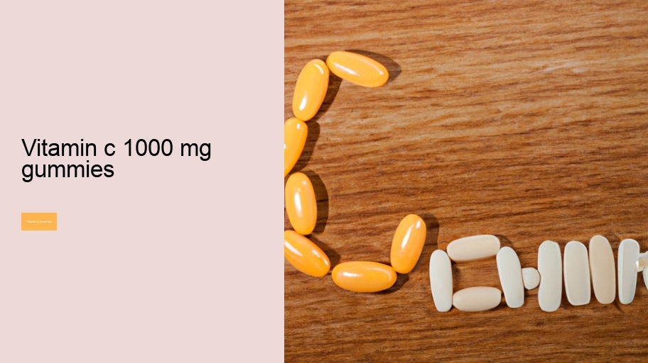 vitamin c 1000 mg gummies