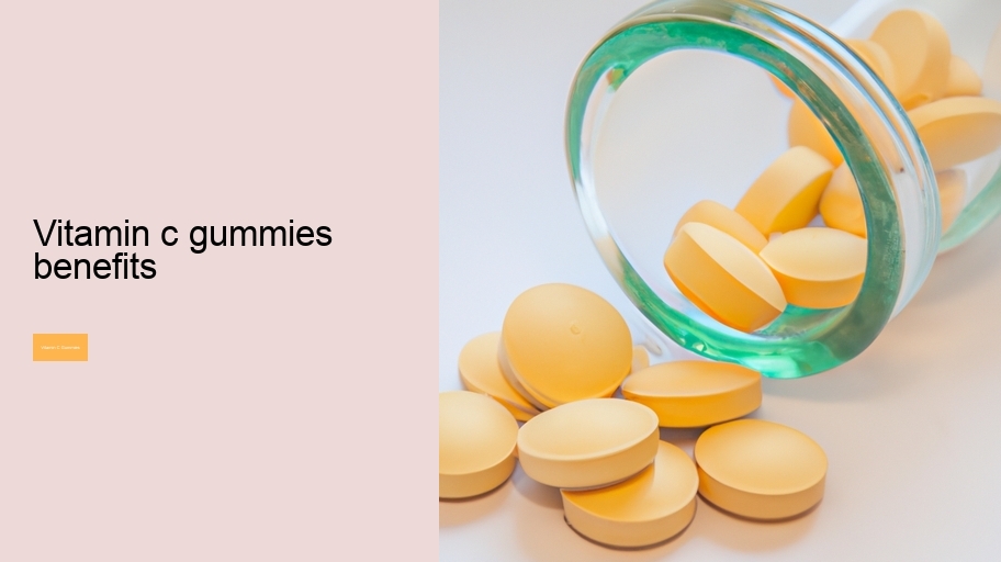 vitamin c gummies benefits