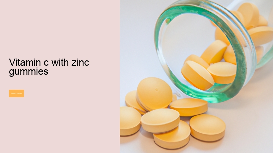 vitamin c with zinc gummies